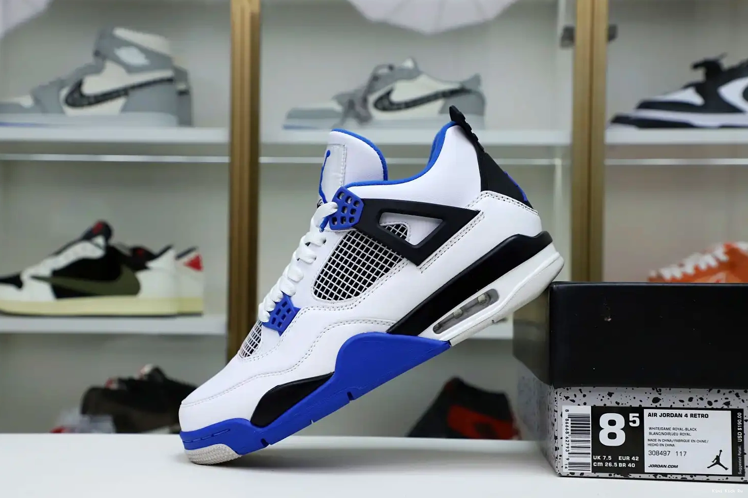 MOTORSPORTS Kimikick JORDAN 4 RETRO AIR 0720